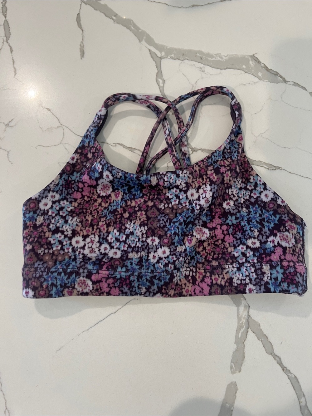 Kids athletic sports bra